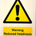 Reduced Headroom Notice Detail Page